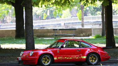 Tour Auto 2017 - Porsche 911 Carrera 2.8 RSR rouge 3/4 avant gauche