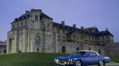 Traversée de Paris 2012 - ancienne bleu 3/4 avant gauche