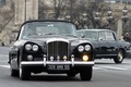 Traversée de Paris 2013 - Bentley S3 Continental DHC noir face avant