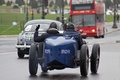 Traversée de Paris 2013 - Bugatti Type 35 bleu 3/4 arrière droit