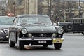 Traversée de Paris 2013 - Ferrari 250 GTE noir 3/4 avant droit