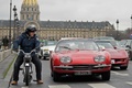 Traversée de Paris 2013 - Lamborghini 400 GT rouge face avant