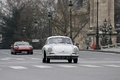 Traversée de Paris 2013 - Porsche 356 gris face avant
