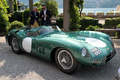 Villa d'Este 2012 - Aston Martin DBR1 vert 3/4 avant droit