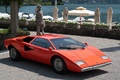 Villa d'Este 2012 - Lamborghini Countach LP400 orange 3/4 avant droit