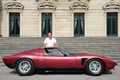 Villa d'Este 2012 - Lamborghini Miura SVJ rouge profil