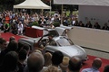 Villa d'Este 2012 - Mercedes 300 SL gris 3/4 arrière gauche portes ouvertes