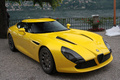 Villa d'Este 2013 - Alfa Romeo TZ3 Stradale jaune 3/4 avant droit