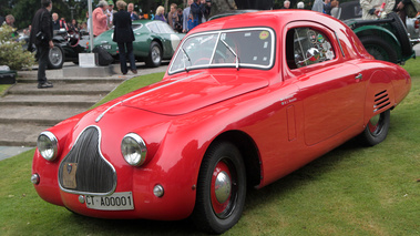 Villa d'Este 2013 - ancienne rouge 3/4 avant gauche penché