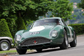 Villa d'Este 2013 - Aston Martin DB4 GT Zagato vert 3/4 avant gauche penché