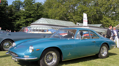 Villa d'Este 2013 - Ferrari bleu 3/4 avant gauche