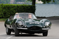 Villa d'Este 2013 - Jaguar XKSS vert 3/4 avant droit