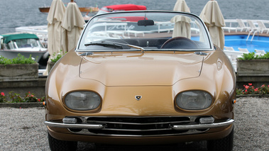 Villa d'Este 2013 - Lamborghini 350 GT Spyder jaune face avant