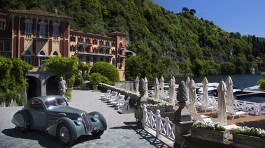 Villa d'Este 2016 - Lancia Astura Series II vert 3/4 avant droit