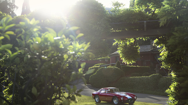 Villa d'Este 2016 - Maserati A6 GCS Berlinetta rouge 3/4 avant droit