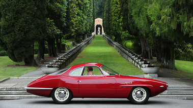 Villa d'Este 2017 - Alfa Romeo Giulietta Sprint Speciale rouge profil