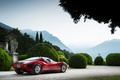 Villa d'Este 2018 - Alfa Romeo 33 Stradale rouge 3/4 arrière droit