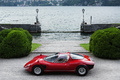 Villa d'Este 2018 - Alfa Romeo 33 Stradale rouge profil vue de haut