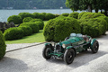 Villa d'Este 2018 - Alfa Romeo 8C 2300 Monza vert 3/4 avant gauche vue de haut