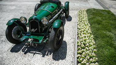 Villa d'Este 2018 - Alfa Romeo 8C 2300 Monza vert 3/4 avant gauche