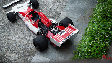 Villa d'Este 2018 - ancienne F1 3/4 arrière gauche vue de haut