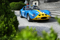 Villa d'Este 2018 - Ferrari 250 GTO bleu/jaune 3/4 avant droit