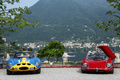 Villa d'Este 2018 - Ferrari 250 GTO bleu/jaune & Alfa Romeo 33 Stradale rouge