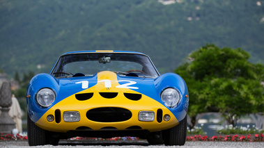 Villa d'Este 2018 - Ferrari 250 GTO bleu/jaune face avant