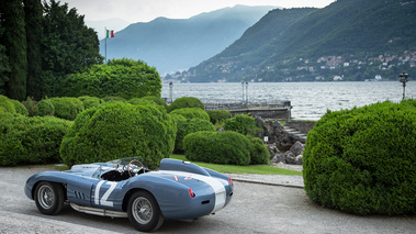 Villa d'Este 2018 - Ferrari 335 Sport anthracite/blanc 3/4 arrière gauche 2