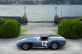 Villa d'Este 2018 - Ferrari 335 Sport anthracite/blanc profil vue de haut