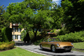 Villa d'Este 2018 - Ferrari 500 Superfast marron 3/4 avant droit