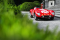 Villa d'Este 2018 - Ferrari 750 Monza rouge 3/4 avant droit