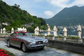 Villa d'Este 2018 - Fiat 8V Vignale gris/rouge 3/4 avant droit