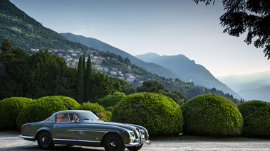 Villa d'Este 2018 - Jaguar XK120 Pinifarina anthracite 3/4 avant droit