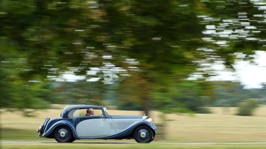 Windsor Castle Concours of Elegance 2016 - ancienne bleu filé