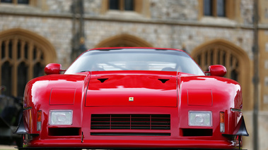 Windsor Castle Concours of Elegance 2016 - Ferrari 288 GTO Evoluzione rouge face avant