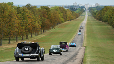 Windsor Castle Concours of Elegance 2016 - line-up jardins 3