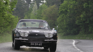 Lamborghini 400 GT noir face avant