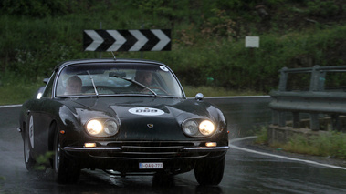 Lamborghini 400 GT vert 3/4 avant droit