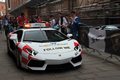 Lamborghini Aventador LP700-4 pace car 3/4 avant droit