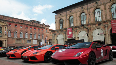 Lamborghini Gallardo LP570-4 Superleggera bordeaux 3/4 avant gauche