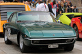 Lamborghini Islero vert 3/4 avant droit