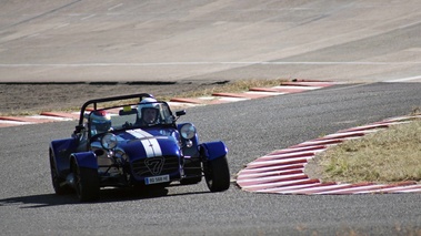 Autodrome Radical Meeting 2012 - Caterham Super 7 bleu face avant