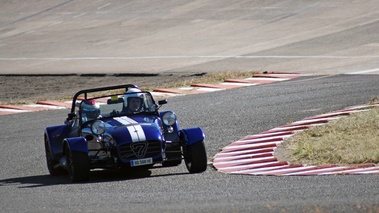 Autodrome Radical Meeting 2012 - Caterham Super 7 bleu face avant