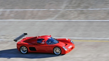 Autodrome Radical Meeting 2012 - Ultima GTR rouge 3/4 avant droit filé