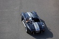 Shelby Cobra 427 noir 3/4 arrière gauche vue de haut