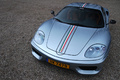 Cars & Coffee Paris - Mars 2012 - Ferrari 360 Modena kit CS gris face avant