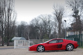 Cars & Coffee Paris - Mars 2012 - Ferrari 512 TR rouge profil