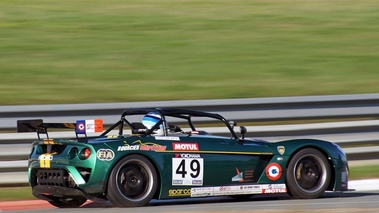 Lotus 2-Eleven vert 3/4 arrière droit filé