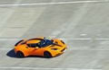 Lotus Evora orange 3/4 avant droit filé